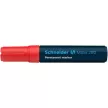 Alkoholos marker, 4-12 mm, vágott, SCHNEIDER "Maxx 280", piros 1 db