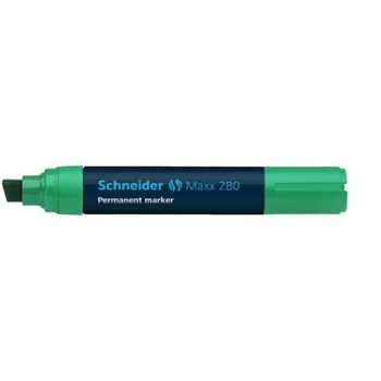   Alkoholos marker, 4-12 mm, vágott, SCHNEIDER "Maxx 280", zöld 1 db
