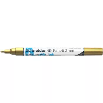   Dekormarker, akril, 2 mm, SCHNEIDER "Paint-It 310", arany 1 db