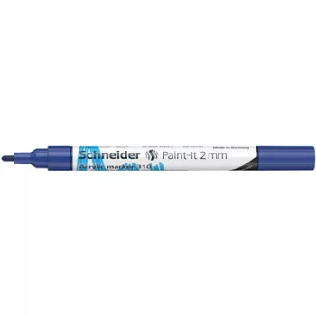   Dekormarker, akril, 2 mm, SCHNEIDER "Paint-It 310", kék 1 db