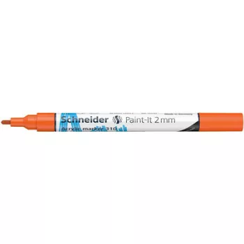   Dekormarker, akril, 2 mm, SCHNEIDER "Paint-It 310", narancssárga 1 db