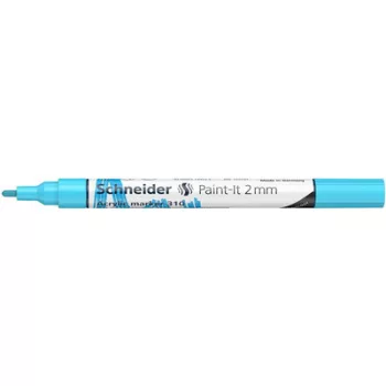   Dekormarker, akril, 2 mm, SCHNEIDER "Paint-It 310", pasztellkék 1 db