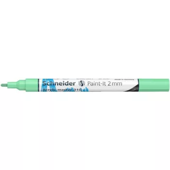   Dekormarker, akril, 2 mm, SCHNEIDER "Paint-It 310", pasztellzöld 1 db
