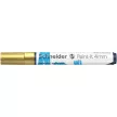 Dekormarker, akril, 4 mm, SCHNEIDER "Paint-It 320", arany 1 db