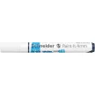 Dekormarker, akril, 4 mm, SCHNEIDER "Paint-It 320", fehér 1 db