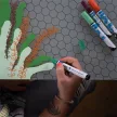 Dekormarker, akril, 4 mm, SCHNEIDER "Paint-It 320", piros 1 db