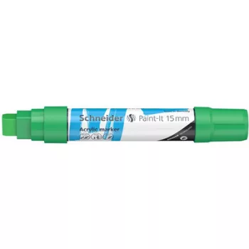   Dekormarker, akril, 15 mm, SCHNEIDER "Paint-It 330", zöld 1 db