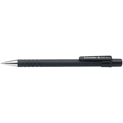 Nyomósirón, 0,5 mm, SCHNEIDER "556", fekete 10 db