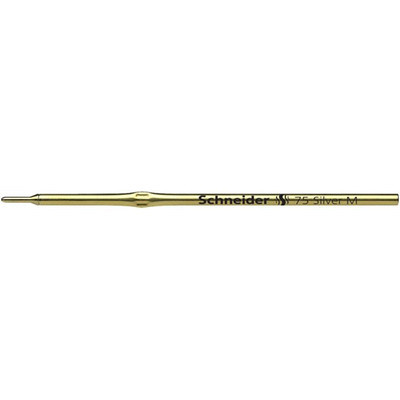 Golyóstollbetét, 0,5 mm, SCHNEIDER "75 Silver", ezüst