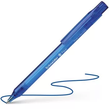   Golyóstoll, 0,5 mm, nyomógombos, SCHNEIDER "Fave", kék 50 db