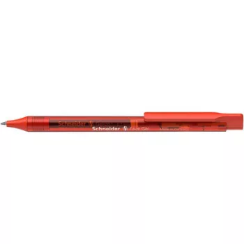   Zseléstoll, 0,4 mm, nyomógombos, SCHNEIDER "Fave Gel", piros 1 db