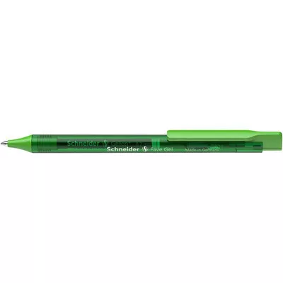 Zseléstoll, 0,4 mm, nyomógombos, SCHNEIDER "Fave Gel", zöld 1 db