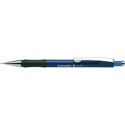 Nyomósirón, 0,7 mm, SCHNEIDER "Graffix", kék 1 db