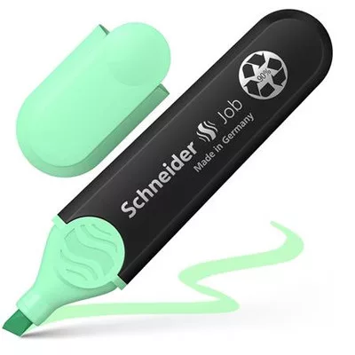 Szövegkiemelő, 1-5 mm, SCHNEIDER "Job Pastel", menta 1 db