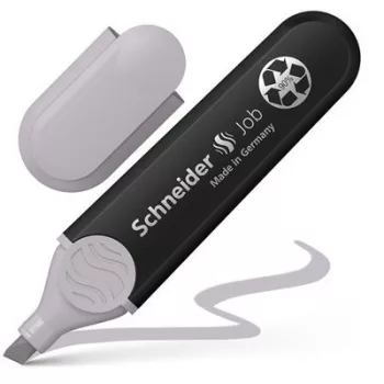   Szövegkiemelő, 1-5 mm, SCHNEIDER "Job Pastel", szürke 1 db