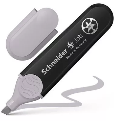 Szövegkiemelő, 1-5 mm, SCHNEIDER "Job Pastel", szürke 1 db