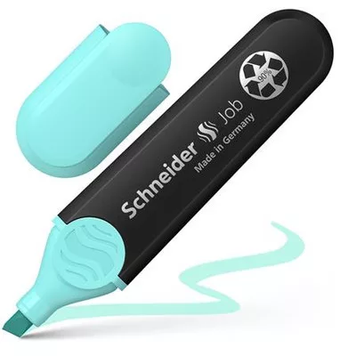 Szövegkiemelő, 1-5 mm, SCHNEIDER "Job Pastel", türkizkék 1 db