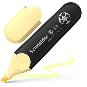  Szövegkiemelő, 1-5 mm, SCHNEIDER "Job Pastel", vanília 1 db