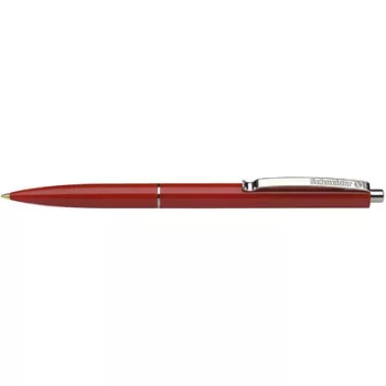   Golyóstoll, 0,5 mm, nyomógombos, SCHNEIDER "K15", piros 20 db