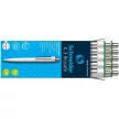 Golyóstoll, 0,5 mm, nyomógombos, SCHNEIDER "K3 Biosafe", zöld 10 db