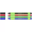 Tűfilc készlet, 0,4 mm, SCHNEIDER "Line-Up", 4 különböző szín 4 db