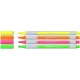 Szövegkiemelő toll készlet, 1-4 mm, SCHNEIDER "Shine-Up", 4 különböző szín 4 db