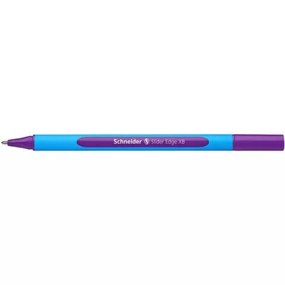 Golyóstoll, 0,7 mm, kupakos, SCHNEIDER "Slider Edge XB", lila 1 db