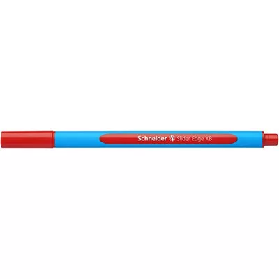 Golyóstoll, 0,7 mm, kupakos, SCHNEIDER "Slider Edge XB", piros 1 db