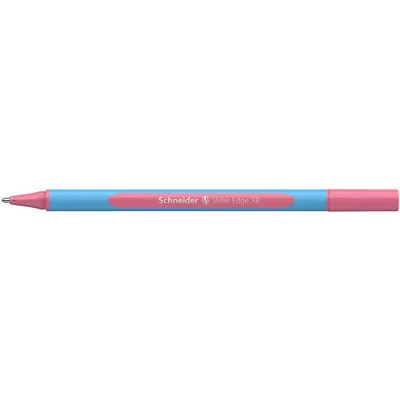 Golyóstoll, 0,7 mm, kupakos, SCHNEIDER "Slider Edge XB Pastel", flamingó 1 db