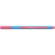 Golyóstoll, 0,7 mm, kupakos, SCHNEIDER "Slider Edge XB Pastel", flamingó 1 db