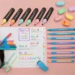 Golyóstoll, 0,7 mm, kupakos, SCHNEIDER "Slider Edge XB Pastel", lila 1 db