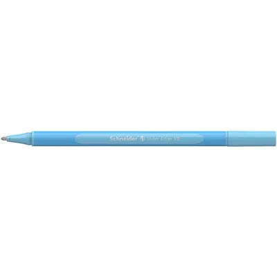 Golyóstoll, 0,7 mm, kupakos, SCHNEIDER "Slider Edge XB Pastel", babakék 1 db