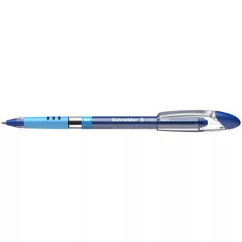   Golyóstoll, 0,5 mm, kupakos, SCHNEIDER "Slider Basic M", kék 1 db