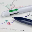 Golyóstoll, 0,5 mm, nyomógombos, négyszínű, SCHNEIDER "Take 4", sötétkék 1 db