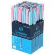 Golyóstoll, 0,5 mm, kupakos, SCHNEIDER "Tops 505 M Bubble Gum" kék, limitált kiadás 50 db