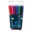 Tűfilc készlet, 0,4 mm, SCHNEIDER "Topliner 967", 6 különböző szín 6 db