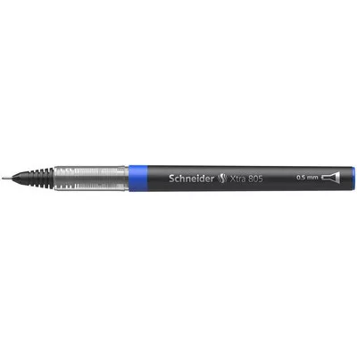Rollertoll, 0,5 mm, tűhegyű, SCHNEIDER "XTRA 805", kék 1 db