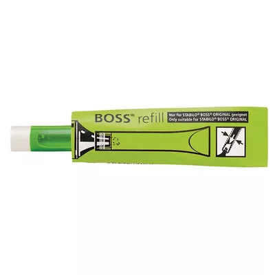 Utántöltő "Boss" szövegkiemelőhöz, STABILO "Boss", zöld