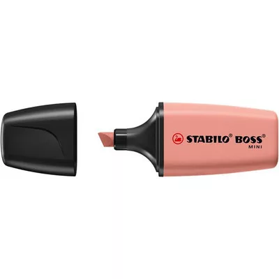 Szövegkiemelő, 1-4 mm, STABILO "Boss Mini Nature vibes", vörösbarna 1 db