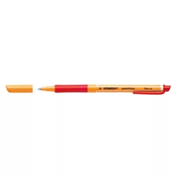  Rollertoll, 0,5 mm, STABILO "PointVisco", piros 1 db
