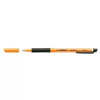   Rollertoll, 0,5 mm, STABILO "PointVisco", fekete 1 db