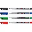 Alkoholos marker, 1 mm, kúpos, STABILO "Write-4-all", zöld