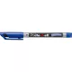 Alkoholos marker, 1 mm, kúpos, STABILO "Write-4-all", kék 1 db