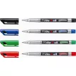 Alkoholos marker, 0,7 mm, kúpos, STABILO "Write-4-all", fekete 1 db