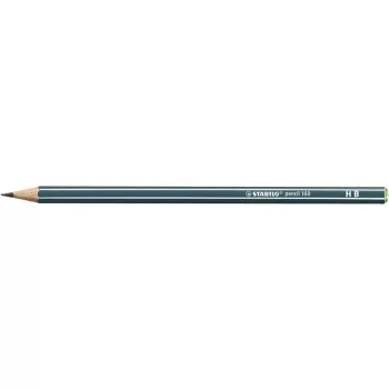   Grafitceruza, HB, hatszögletű, STABILO "Pencil 160", olajzöld