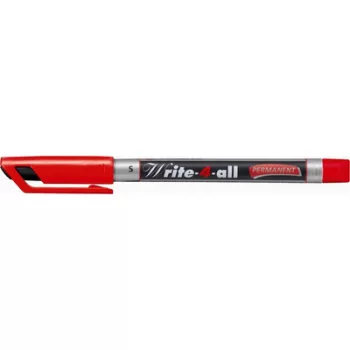   Alkoholos marker, 0,4 mm, kúpos, STABILO "Write-4-all", piros 1 db
