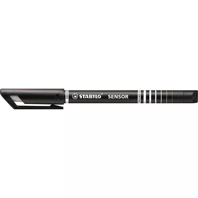 Tűfilc, 0,3 mm, STABILO "Sensor", fekete 1 db