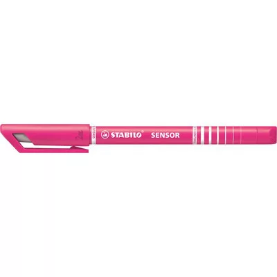 Tűfilc, 0,3 mm, STABILO "Sensor", rózsaszín 1 db