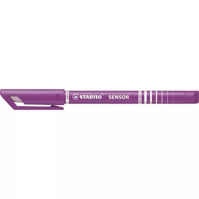 Tűfilc, 0,3 mm, STABILO "Sensor", lila 1 db
