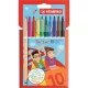 Filctoll készlet, 0,5-2 mm, kétvégű, STABILO "Trio 2 in 1", 10 különböző szín 10 db